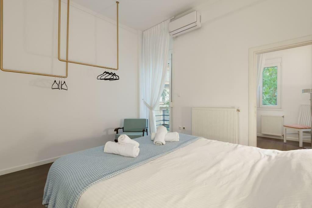 Roman Market- Upper Aristotelous Sq Luxury Apartment سالونيك المظهر الخارجي الصورة