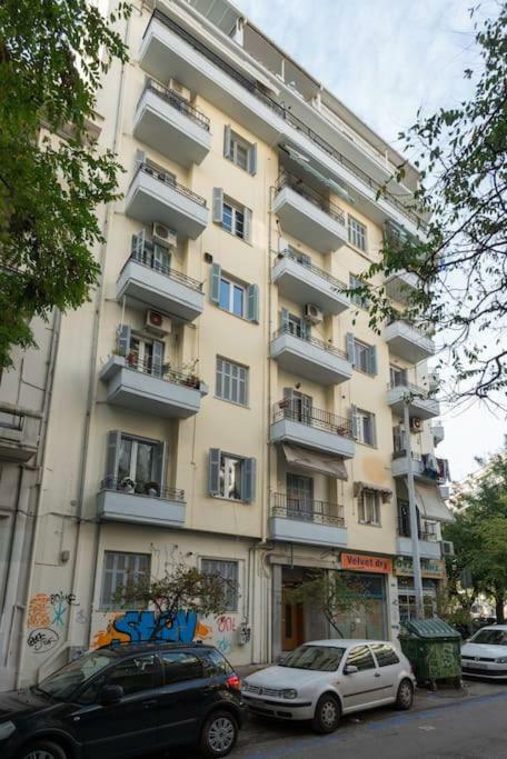 Roman Market- Upper Aristotelous Sq Luxury Apartment سالونيك المظهر الخارجي الصورة